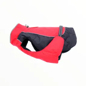 Alpine All-Weather Dog Coat - Red and Black