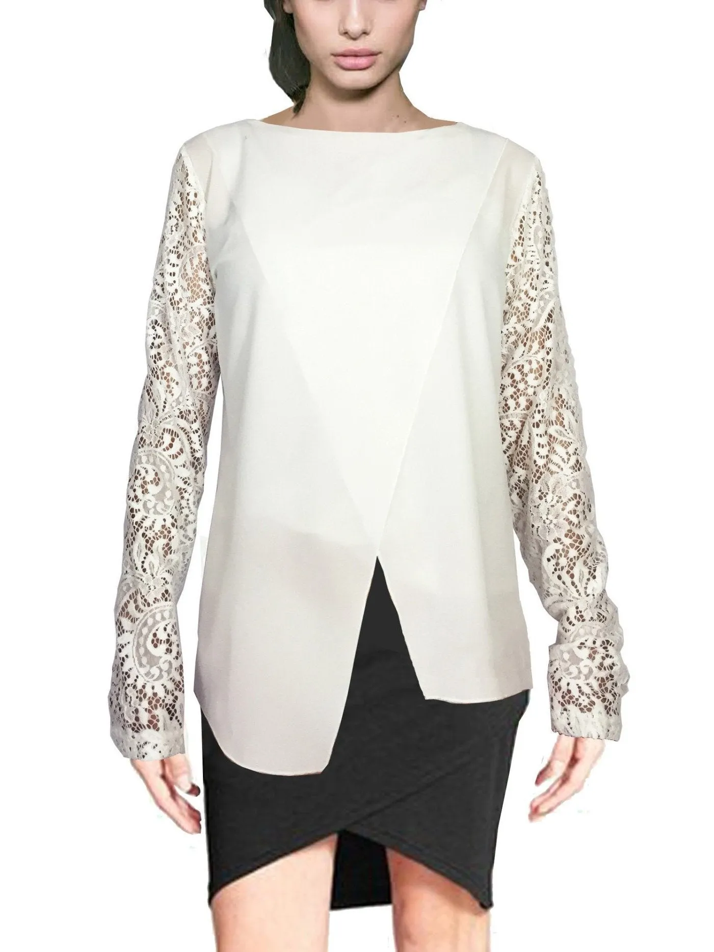 ASHORE WOMENS APART LACE  BLOUSES