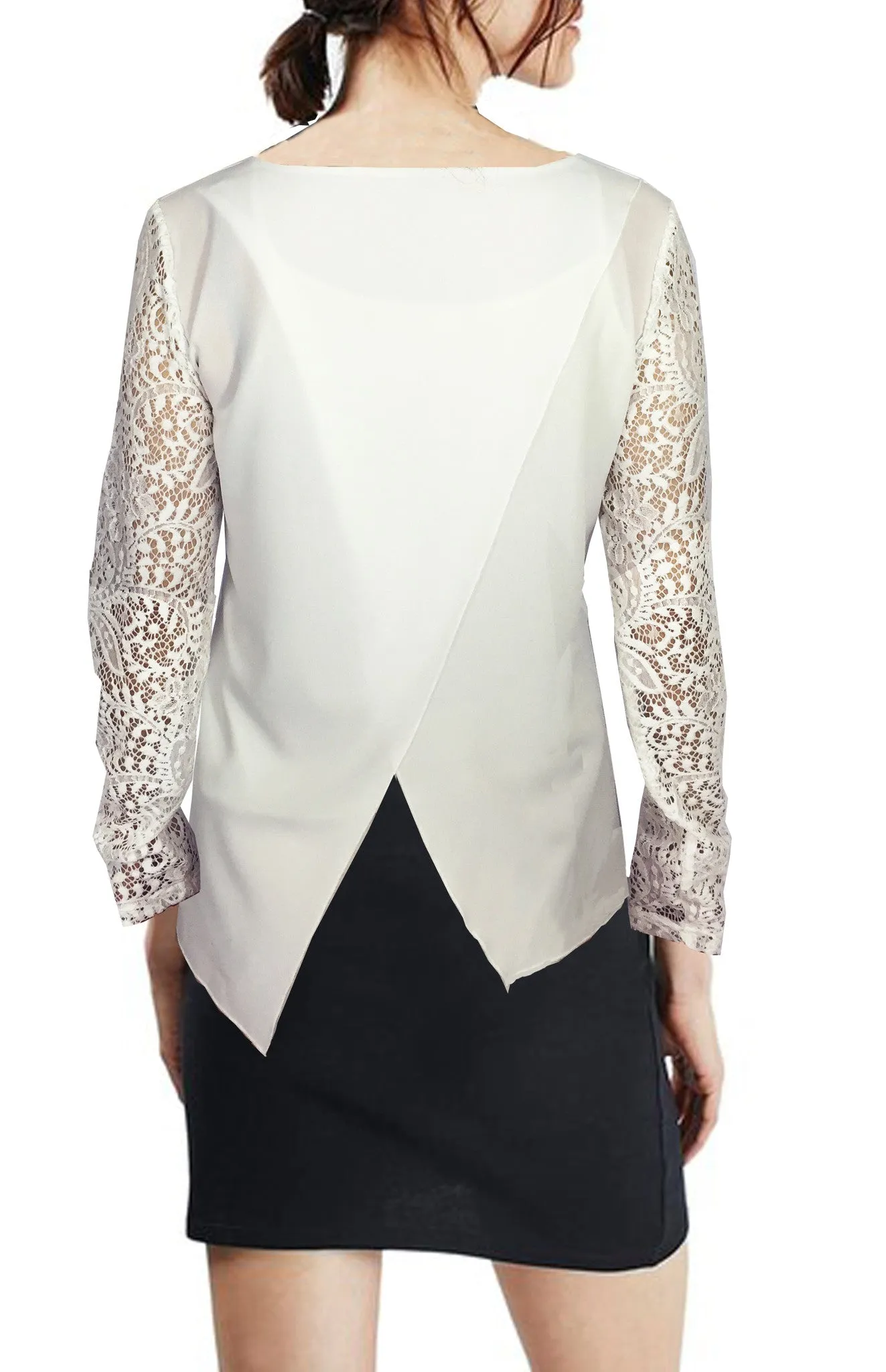 ASHORE WOMENS APART LACE  BLOUSES