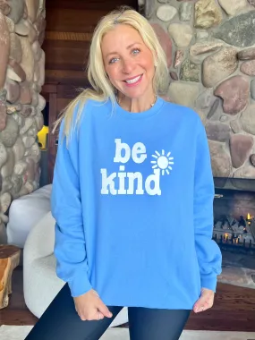 Be Kind Blue Sweatshirt