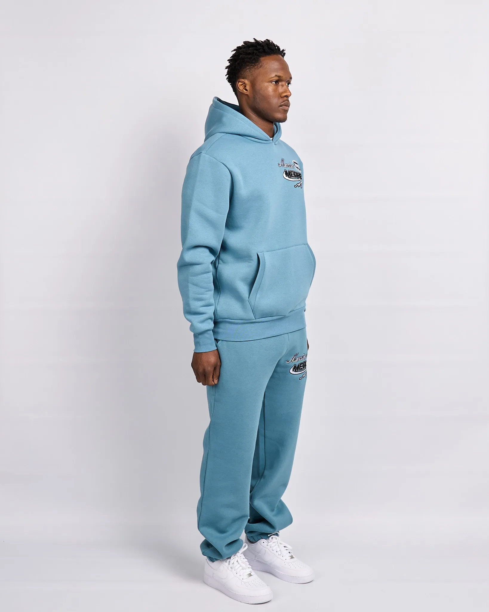 Blue Racer Badge Joggers