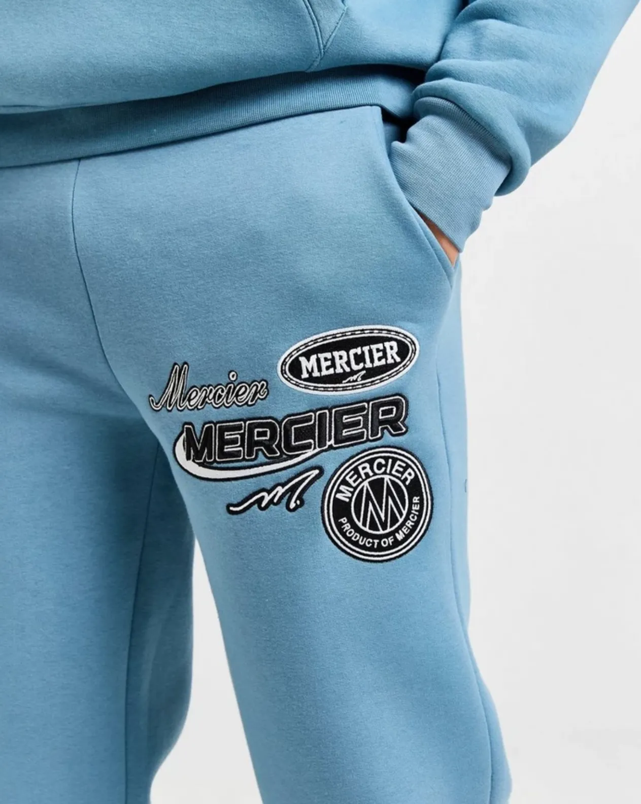 Blue Racer Badge Joggers