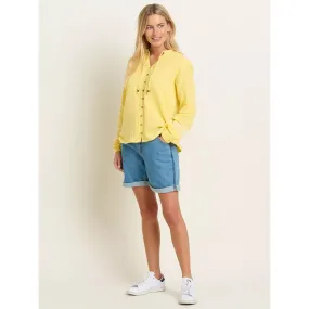 Brakeburn 16 Yellow Jessie Embroidered Blouse