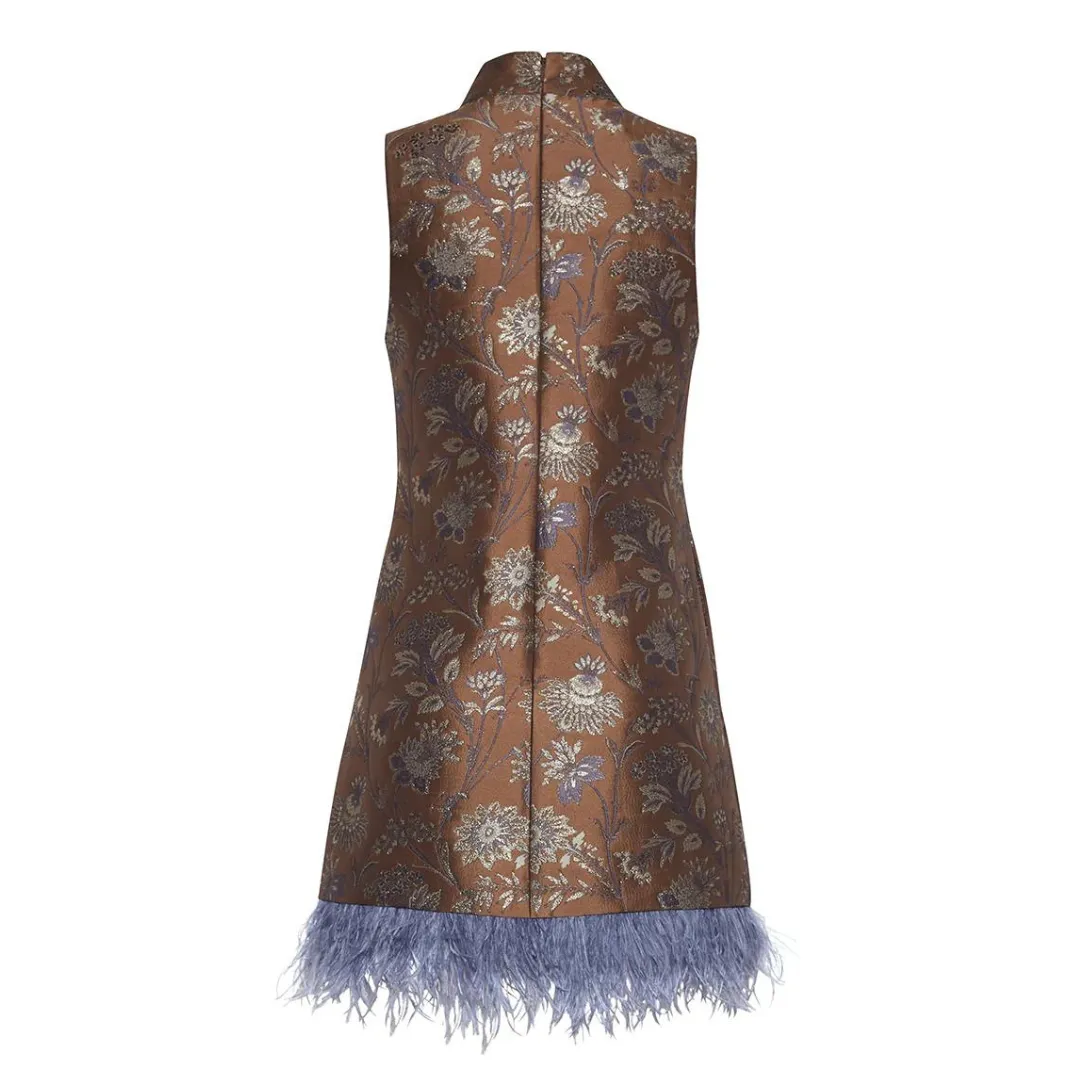 CARA CARA Tay Dress, Jacquard Garden