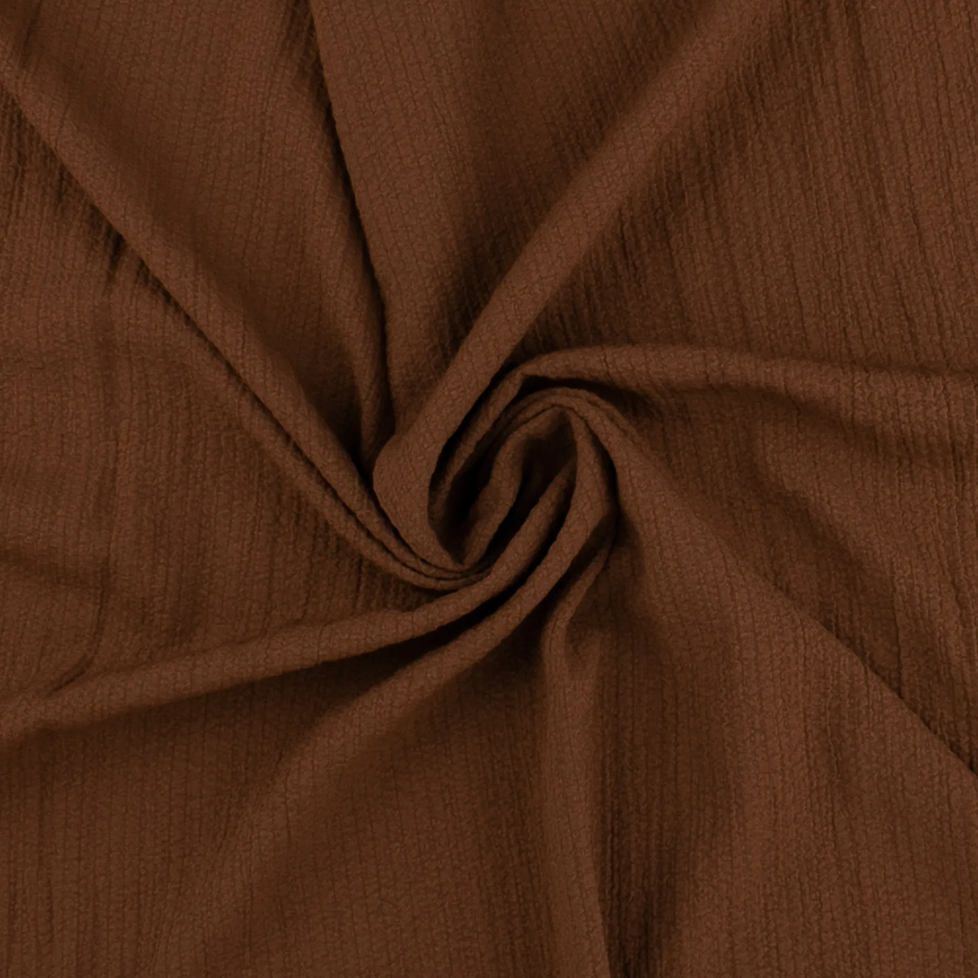 Crinkled Polyester - MILA - 017 - Brown