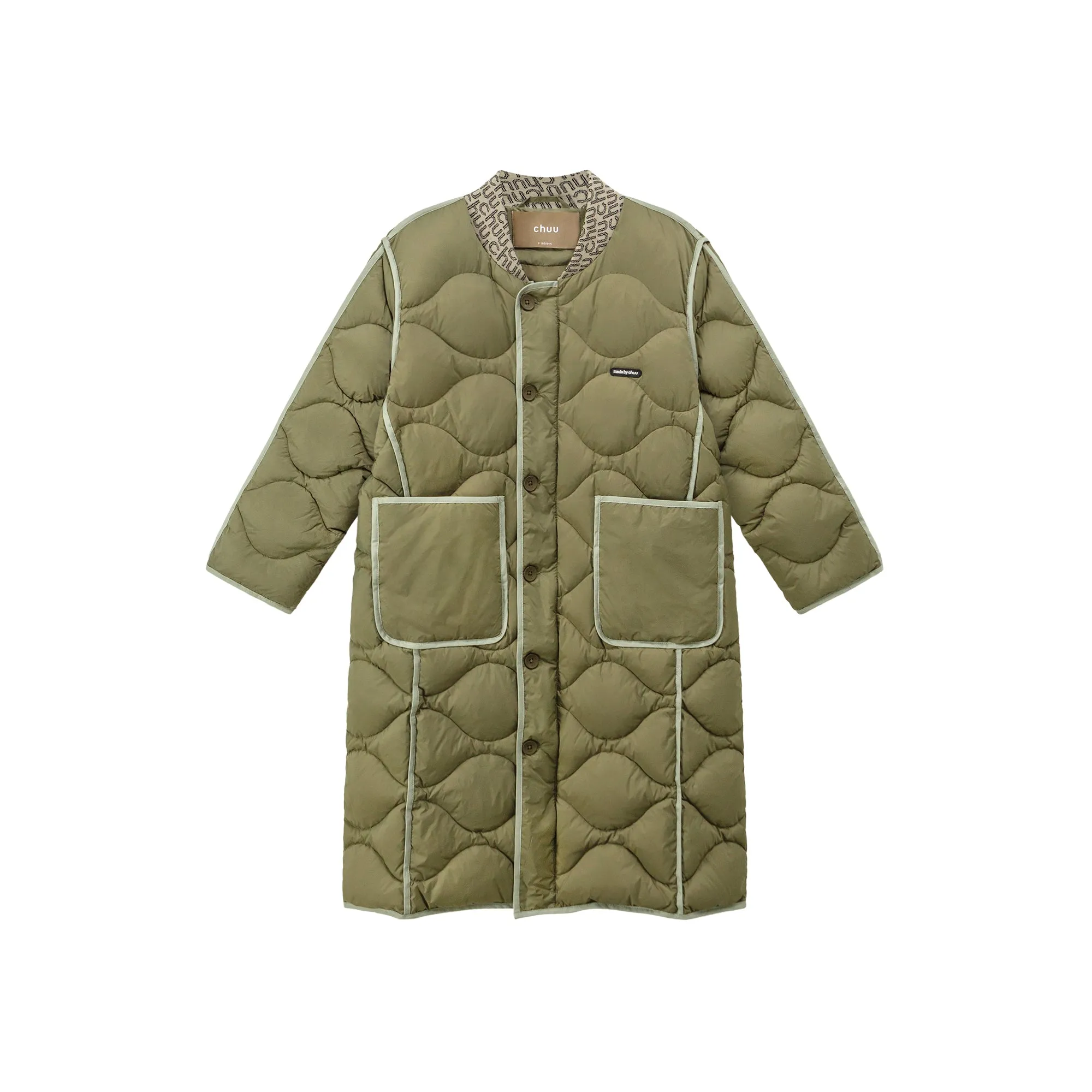 I Got Up Cozy Quilted Padding Coat