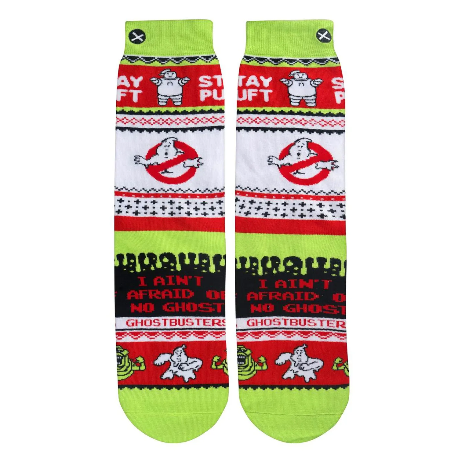 Odd Sox Men's Crew Socks - Ghostbusters Sweater