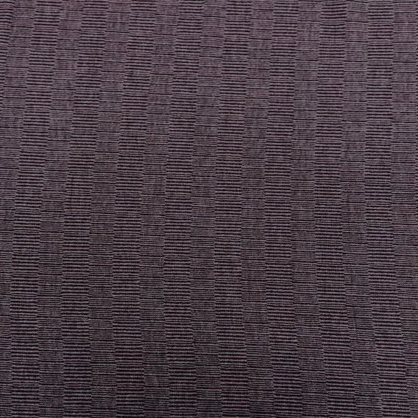 Plum Purple Stripe Hacci Sweat Knit Fabric