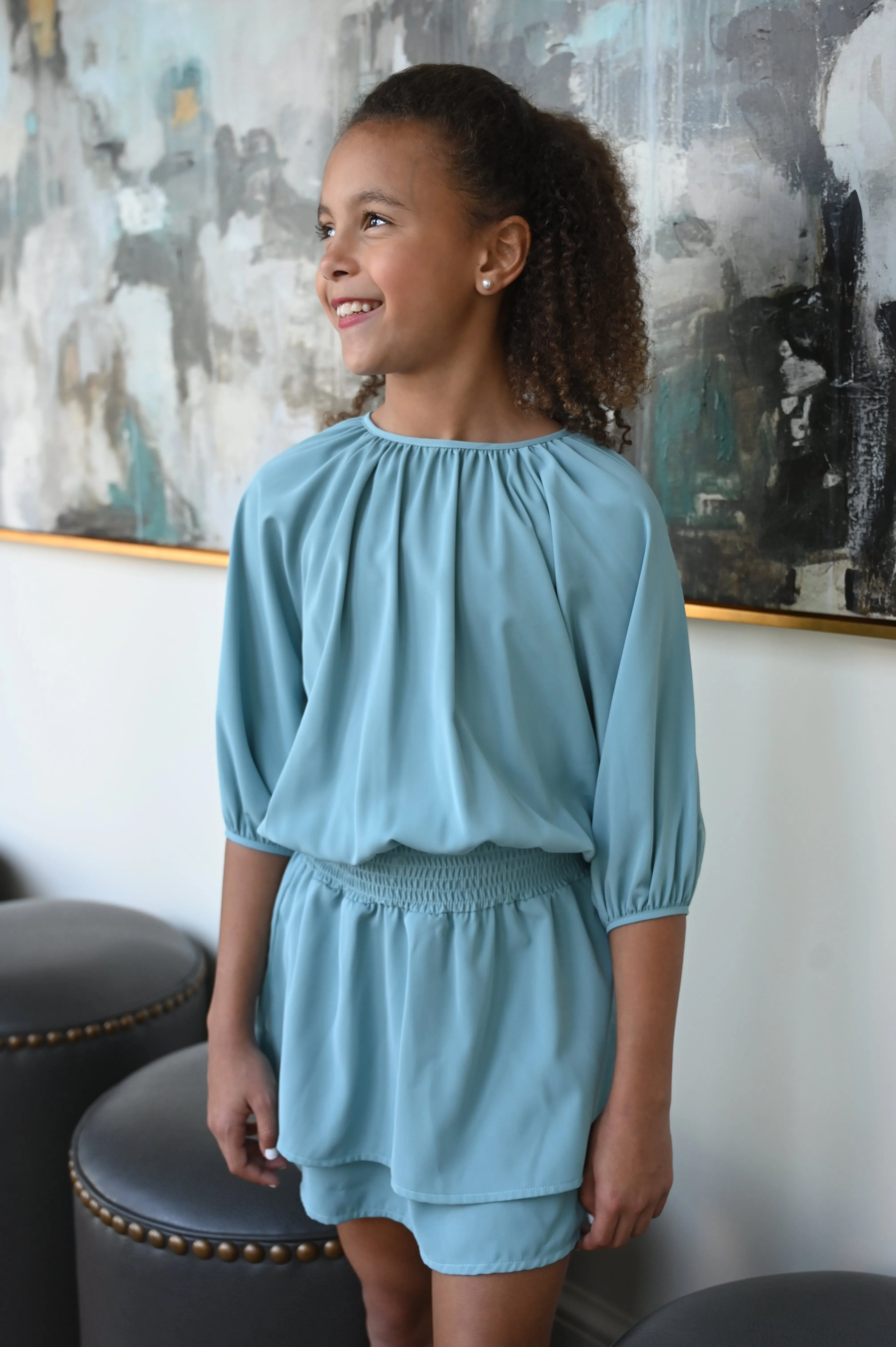 Rory Dress- Winter Teal