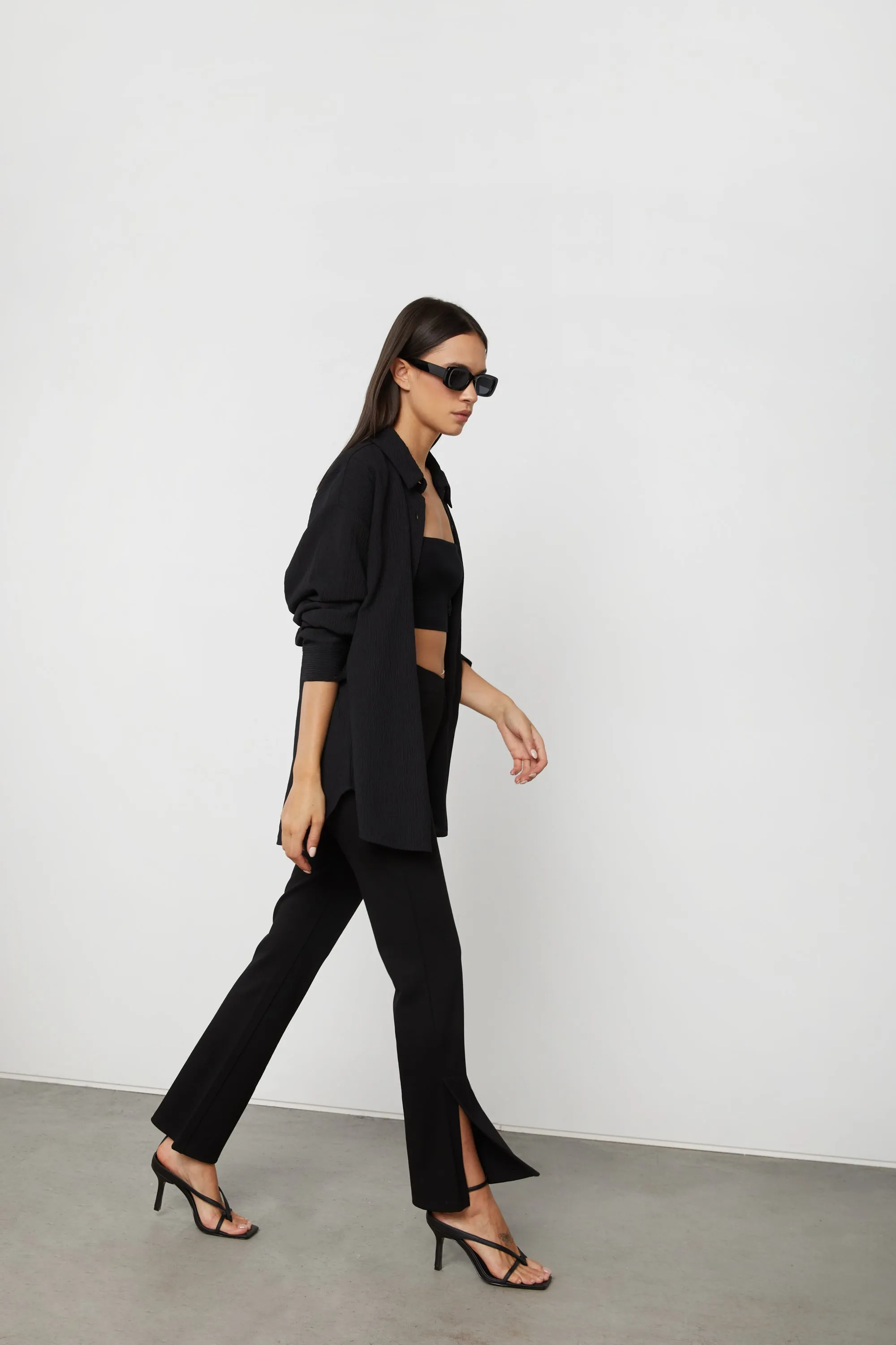 SIDE SPLIT HEM PANT