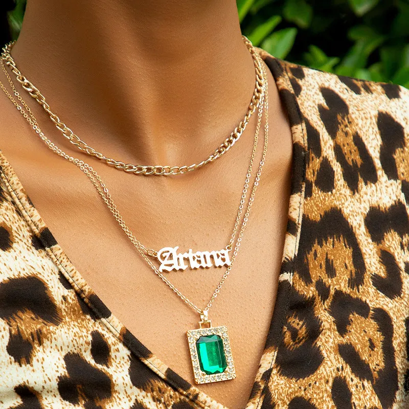 Trendy Ariana Triple-Layer Necklace - Vienna Verve Collection