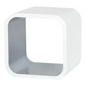 Wall Cube - White/Grey