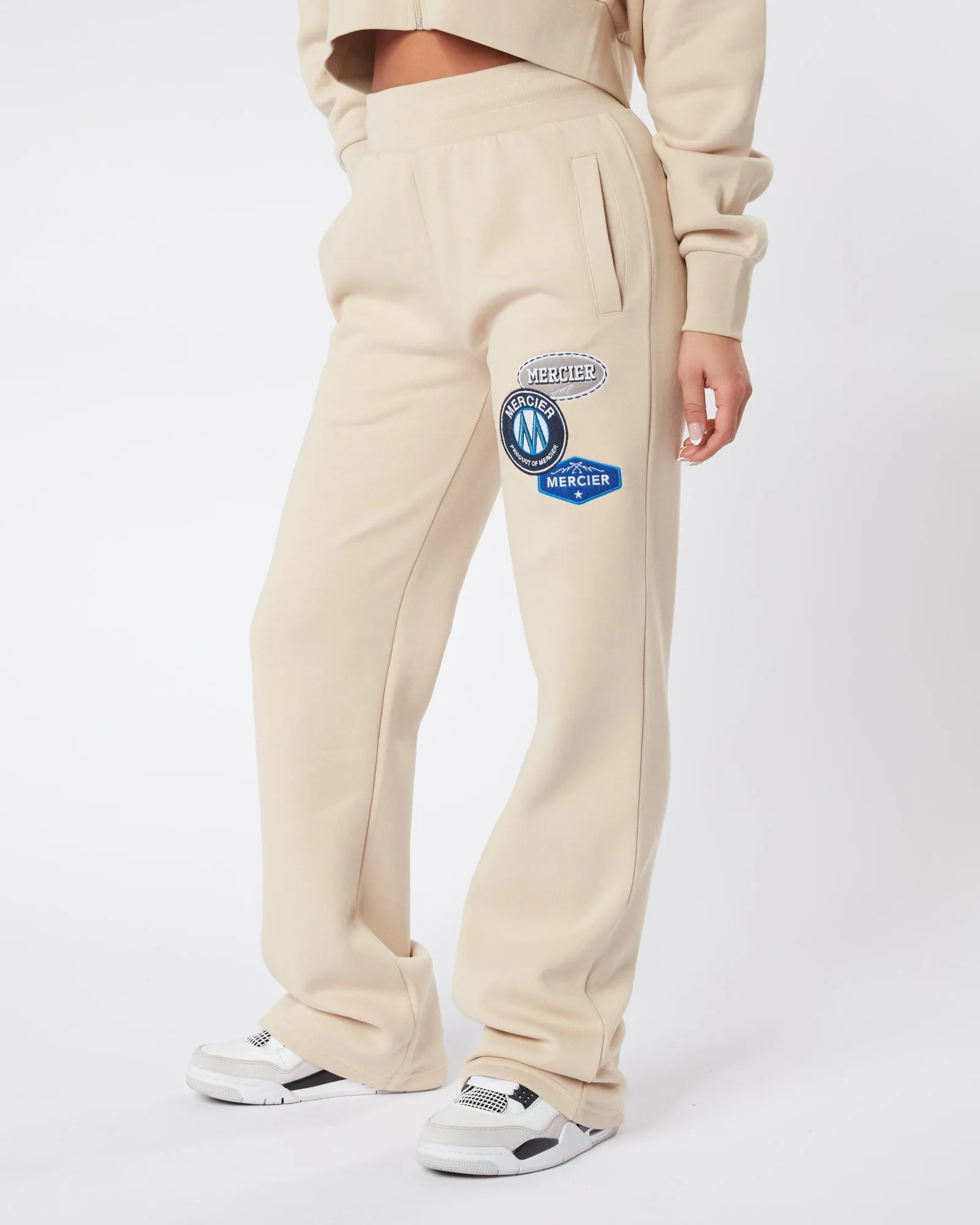 Womens Almond OG Straight Leg Joggers