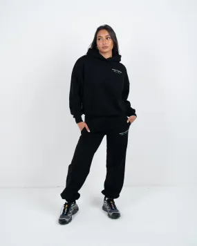 Womens Black Green Product Of Mercier Joggers