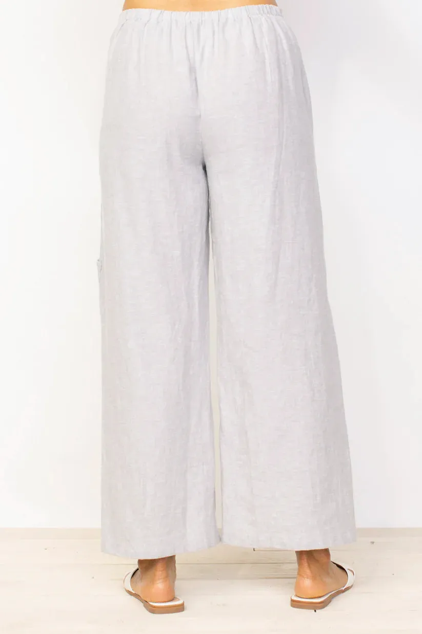 Women's Habitat | Comfortable Flood Pocket Pant | Gull Grey